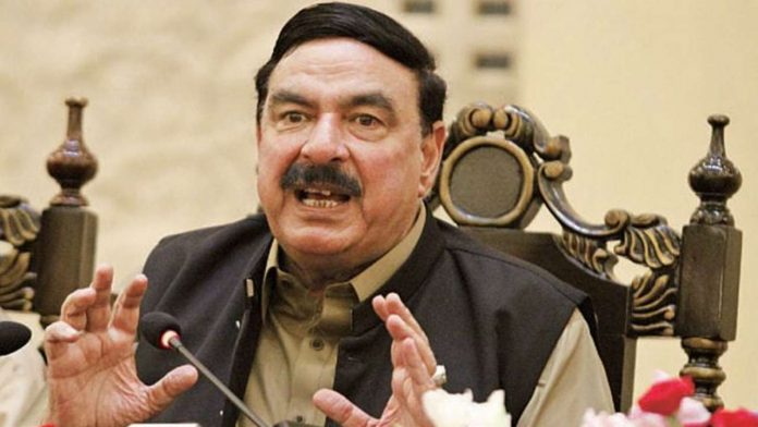 Interior Minister Sheikh Rasheed