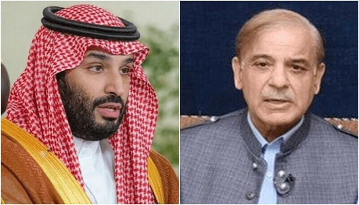 شہباز شریف محمد بن سلمان